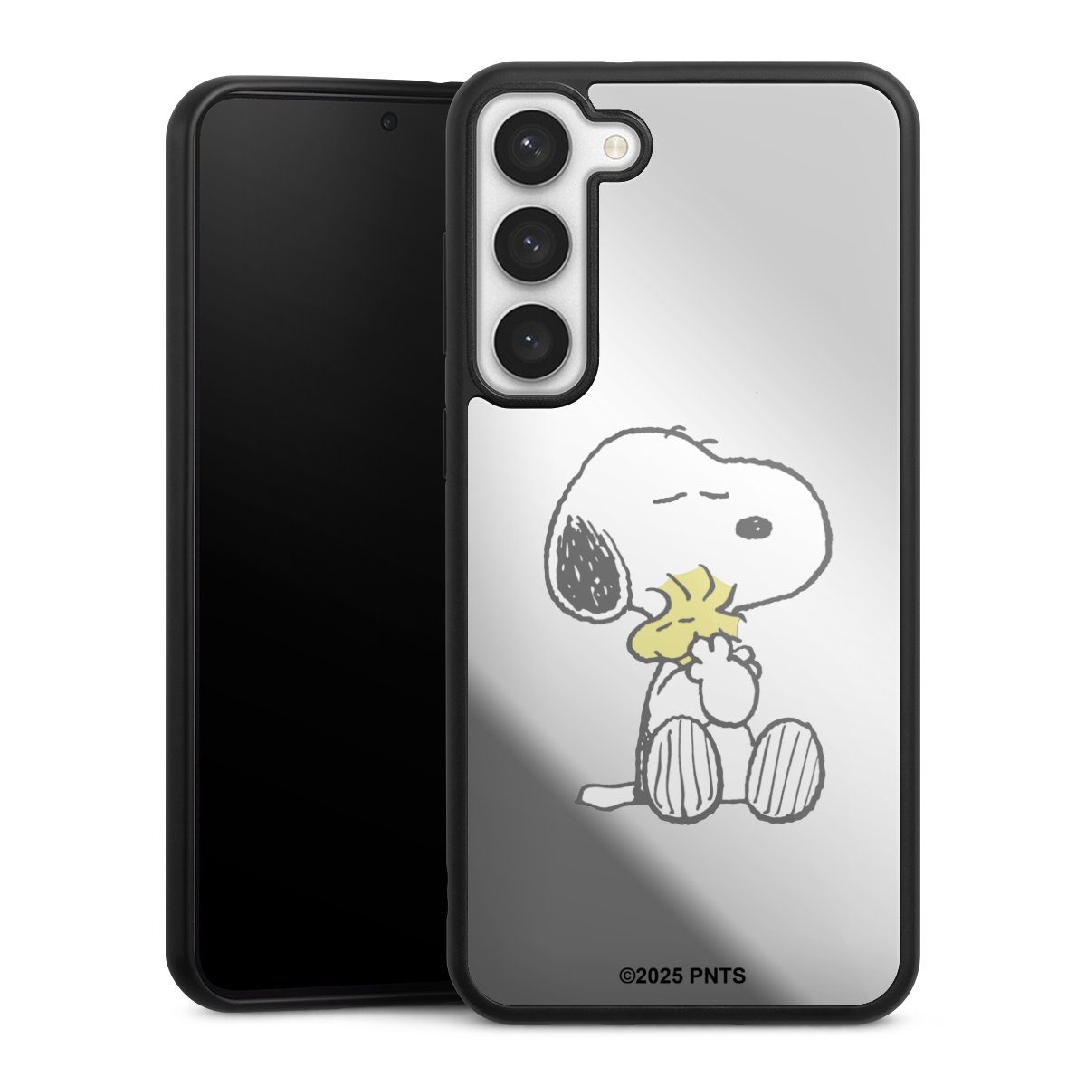 Snoopy And Woodstock Cuddling transparent