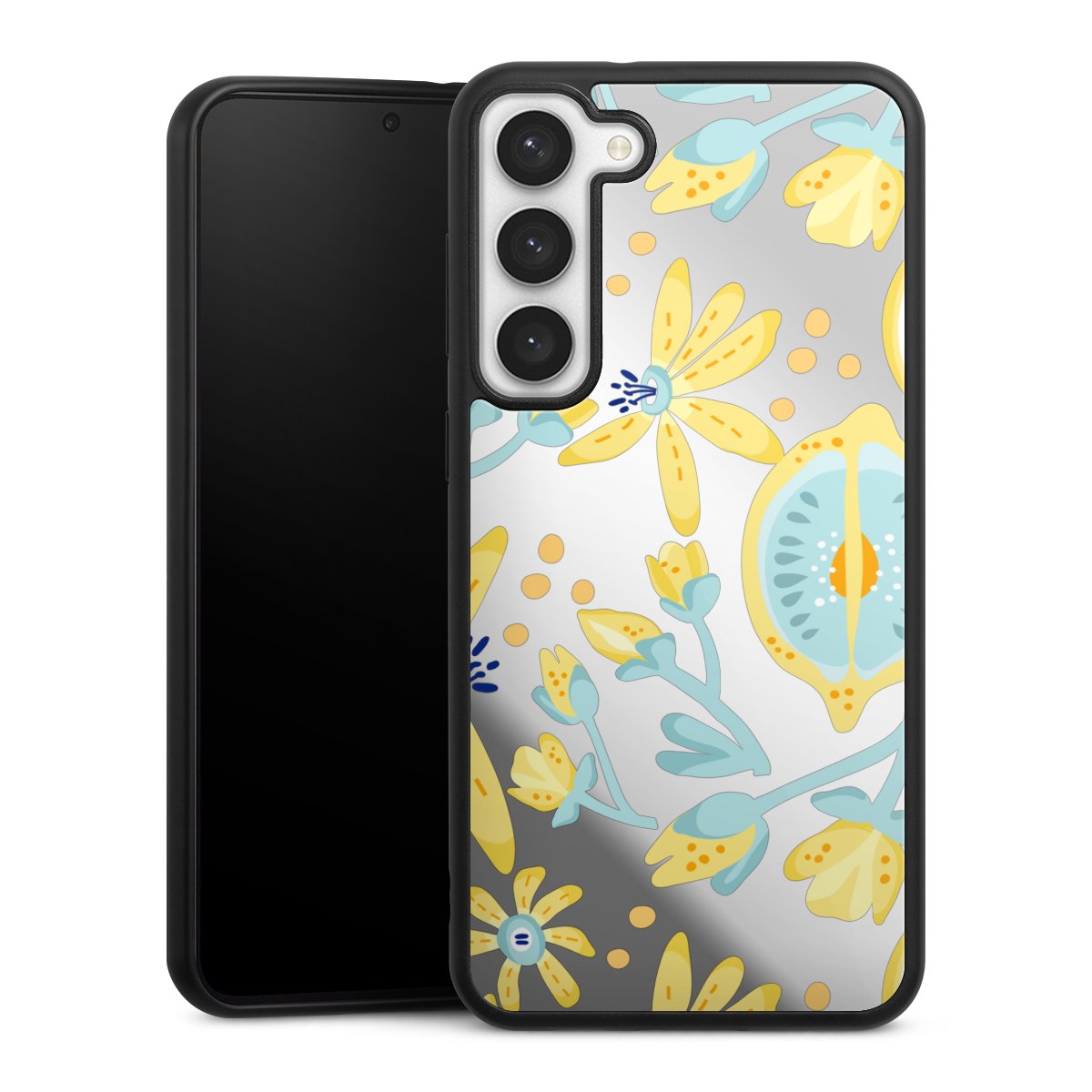 Lemon Summer Pattern Transparent Yellow
