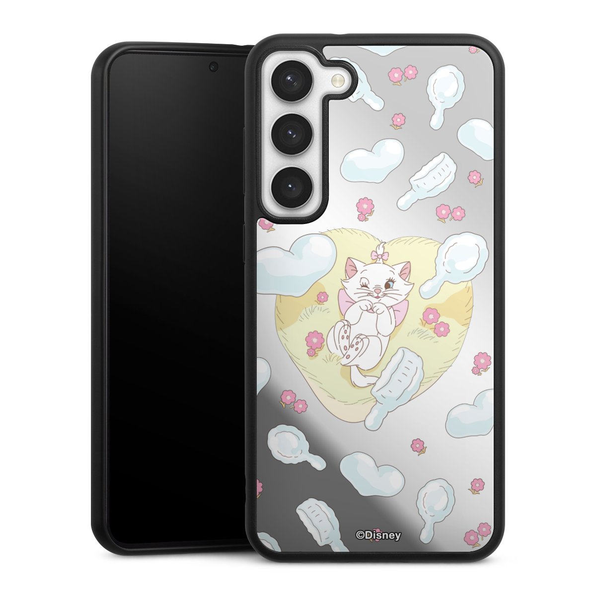Aristocats Marie Hearts Yellow Transparent