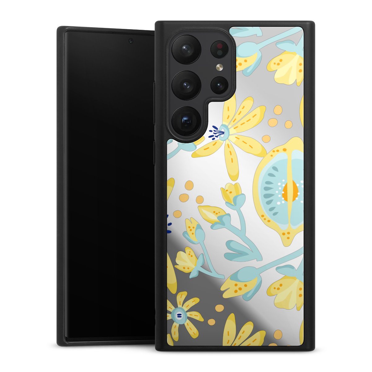 Lemon Summer Pattern Transparent Yellow