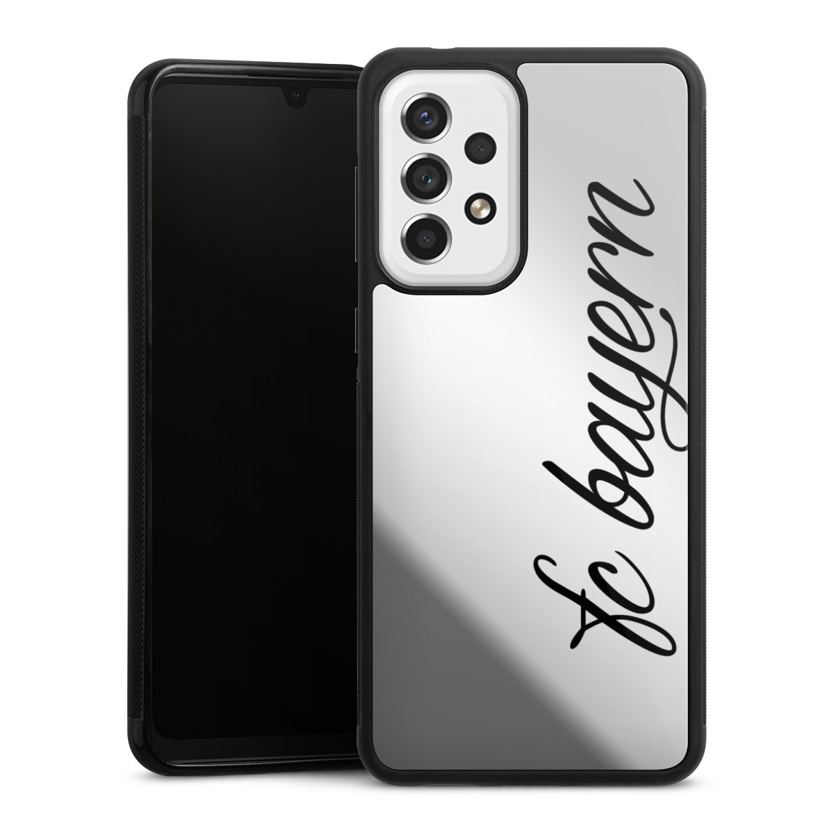 Schwarzes FCB Girlmotiv - ohne Hintergrund