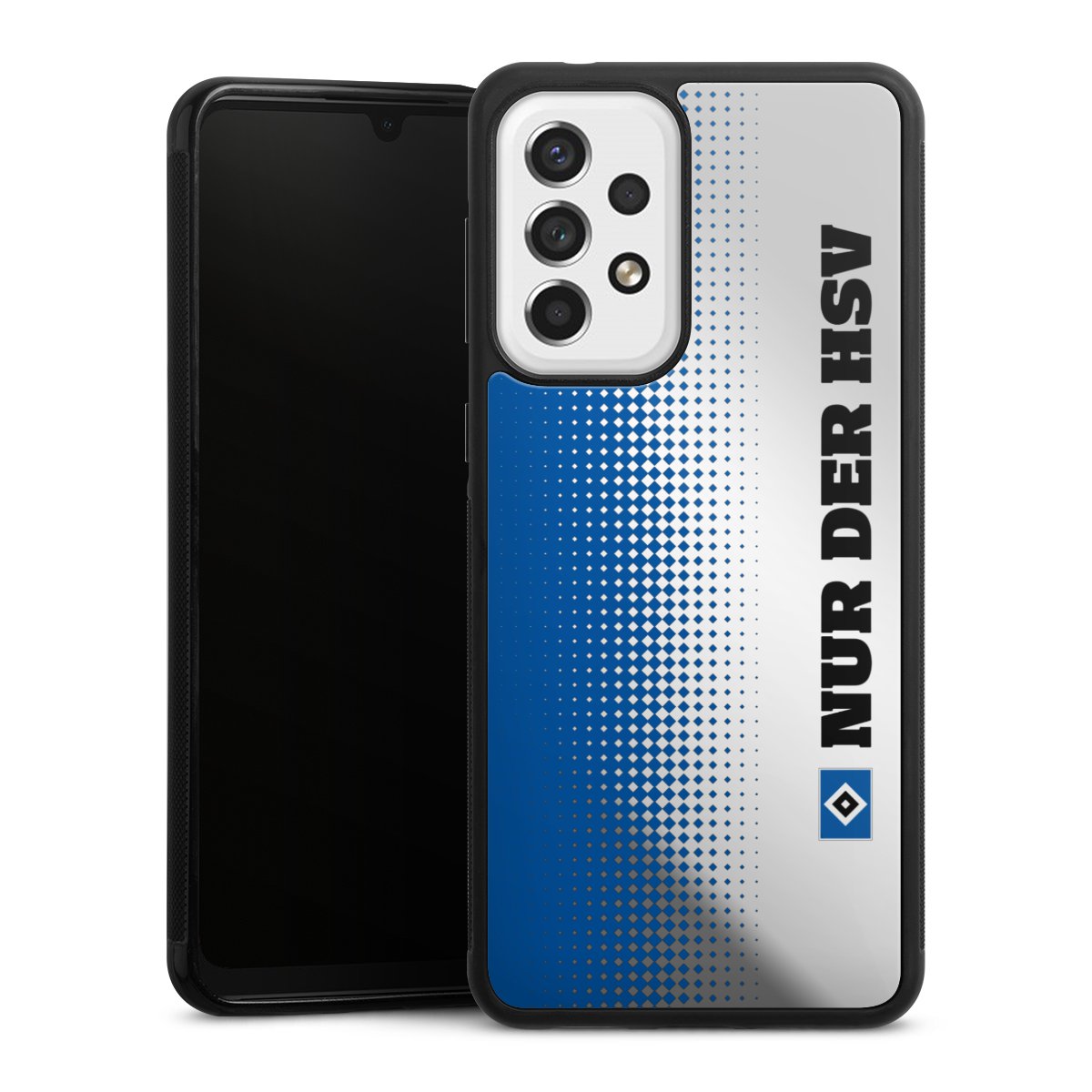 Nur der HSV - Rautenraster Blau - ohne Hintergrund
