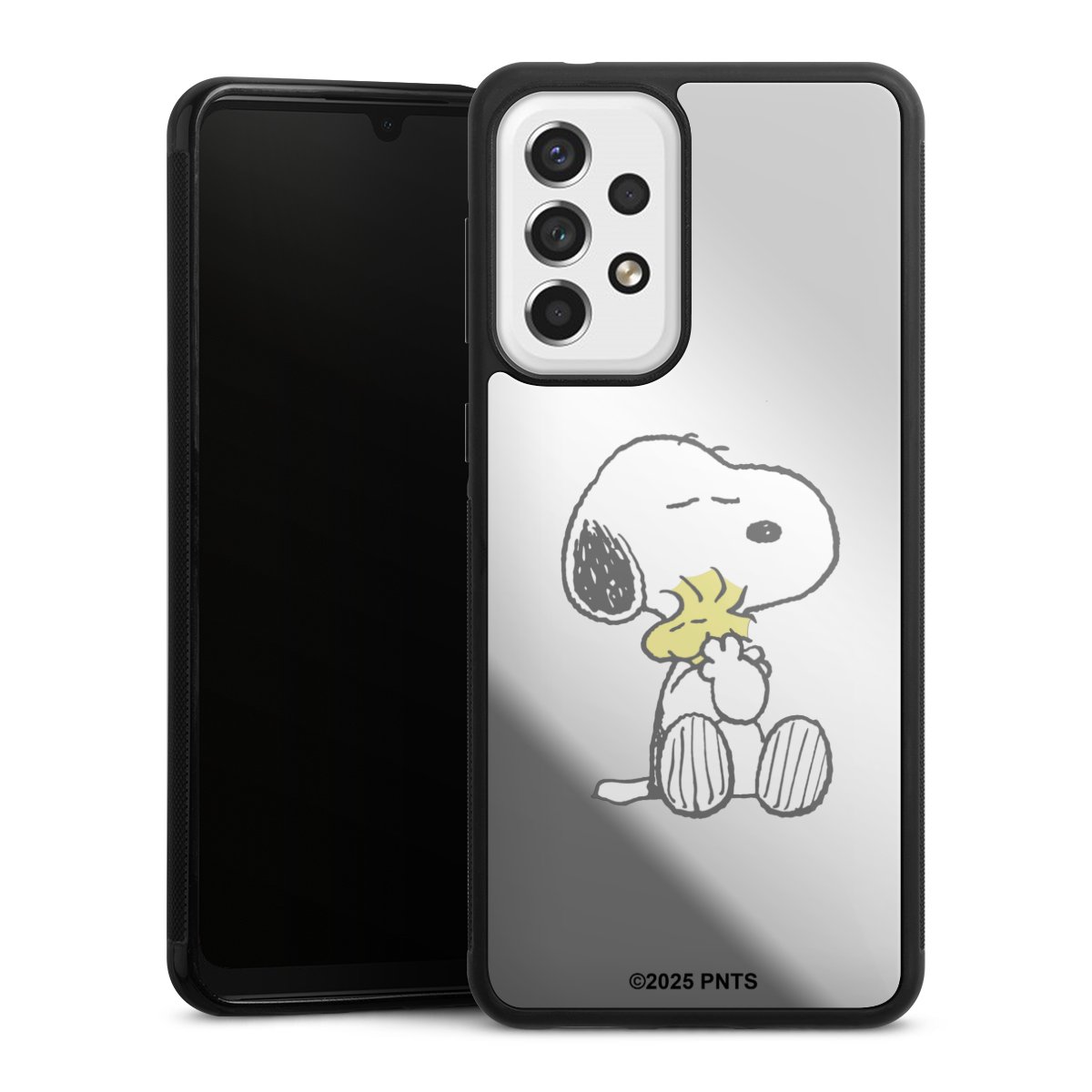 Snoopy And Woodstock Cuddling transparent