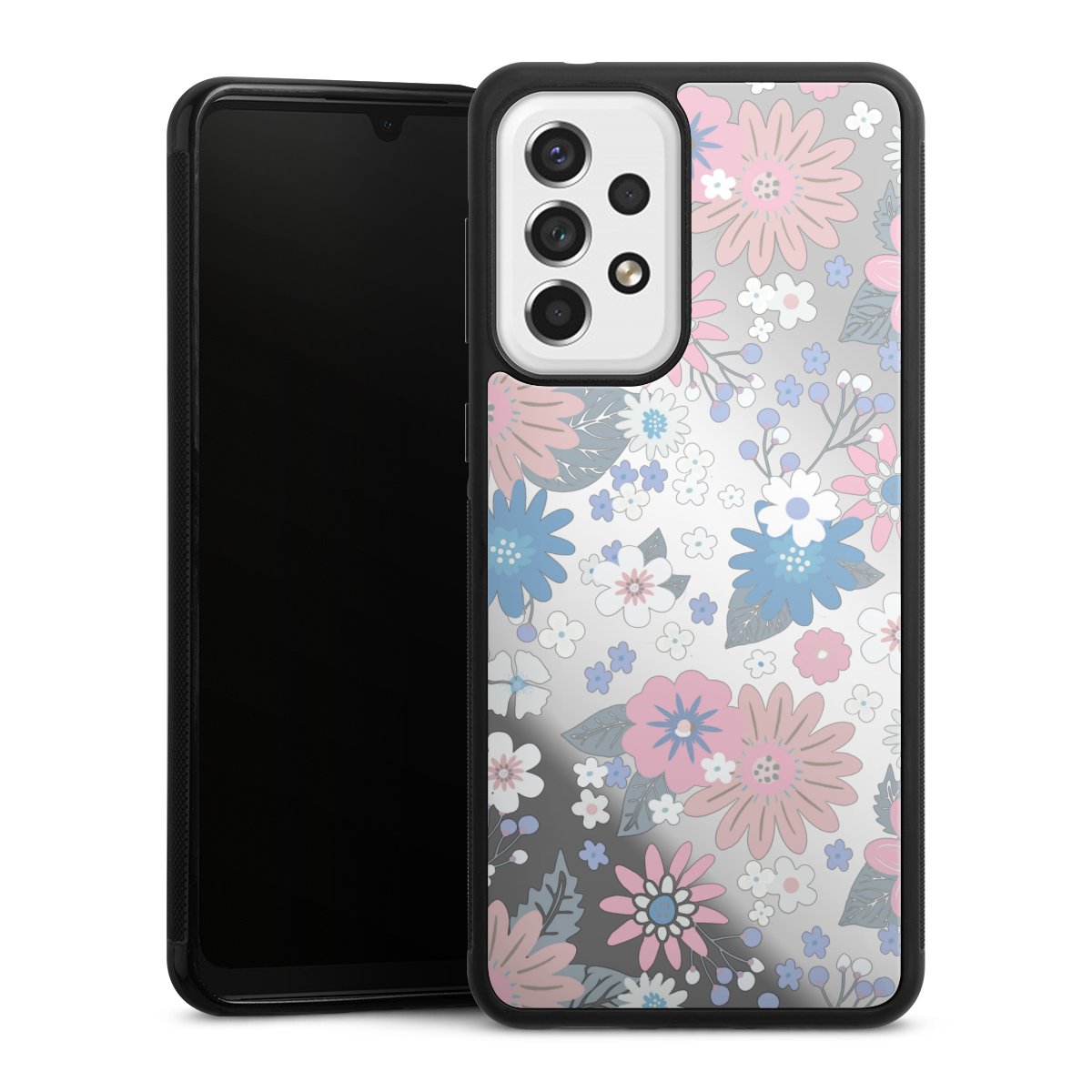 Wildflower Pattern Illustration Pastell Transparent
