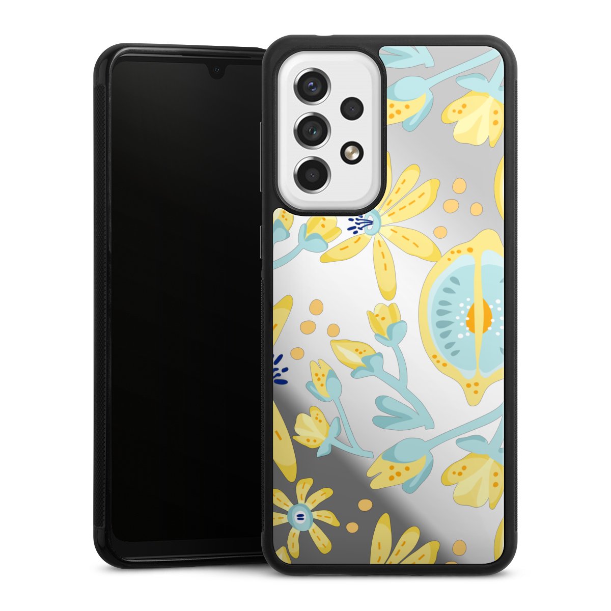 Lemon Summer Pattern Transparent Yellow