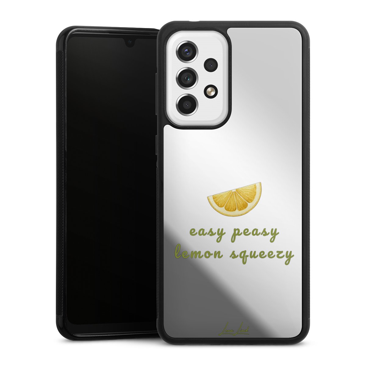 Easy Peasy Lemon Squeezy Dotted Transparent