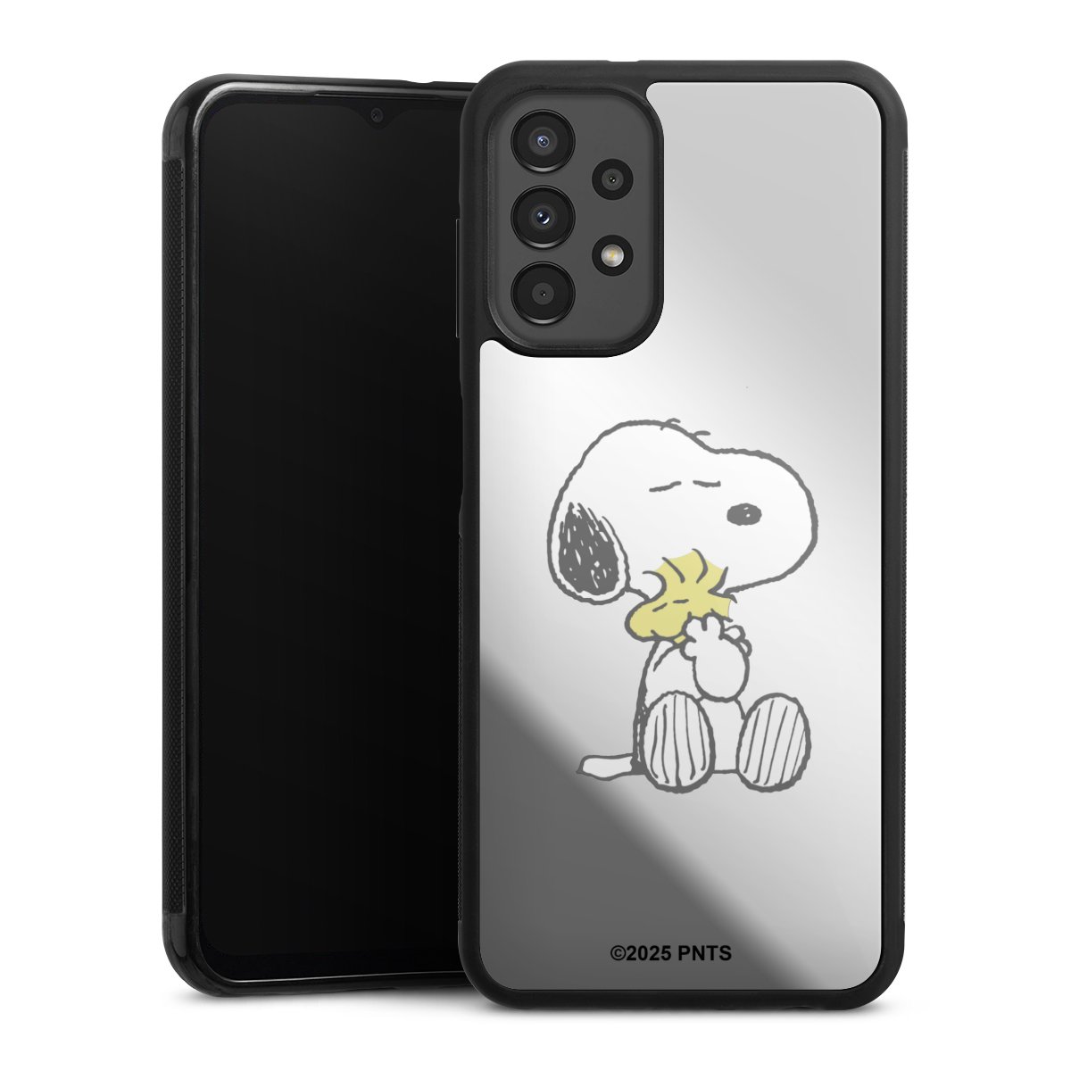 Snoopy And Woodstock Cuddling transparent