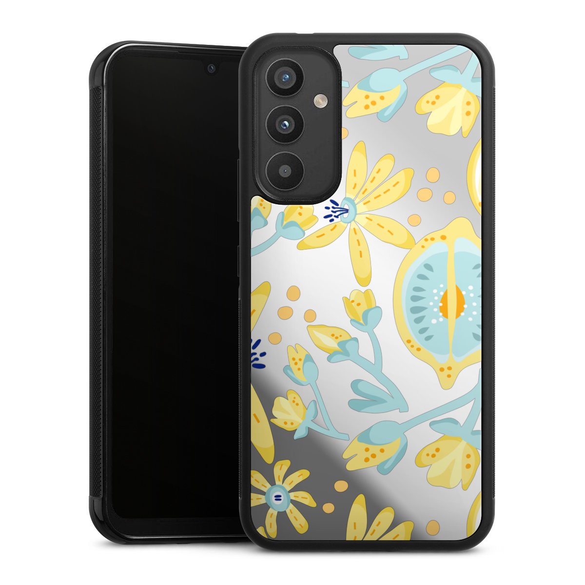 Lemon Summer Pattern Transparent Yellow