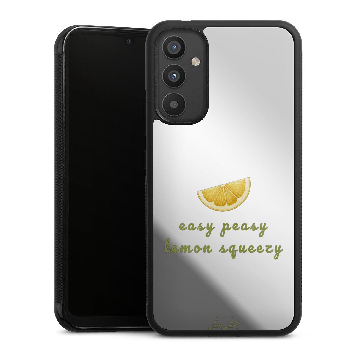 Easy Peasy Lemon Squeezy Dotted Transparent