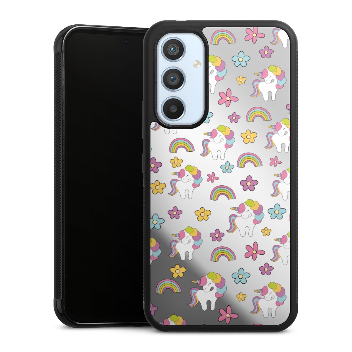 Unicorn Rainbow Pattern zonder Achtergrond