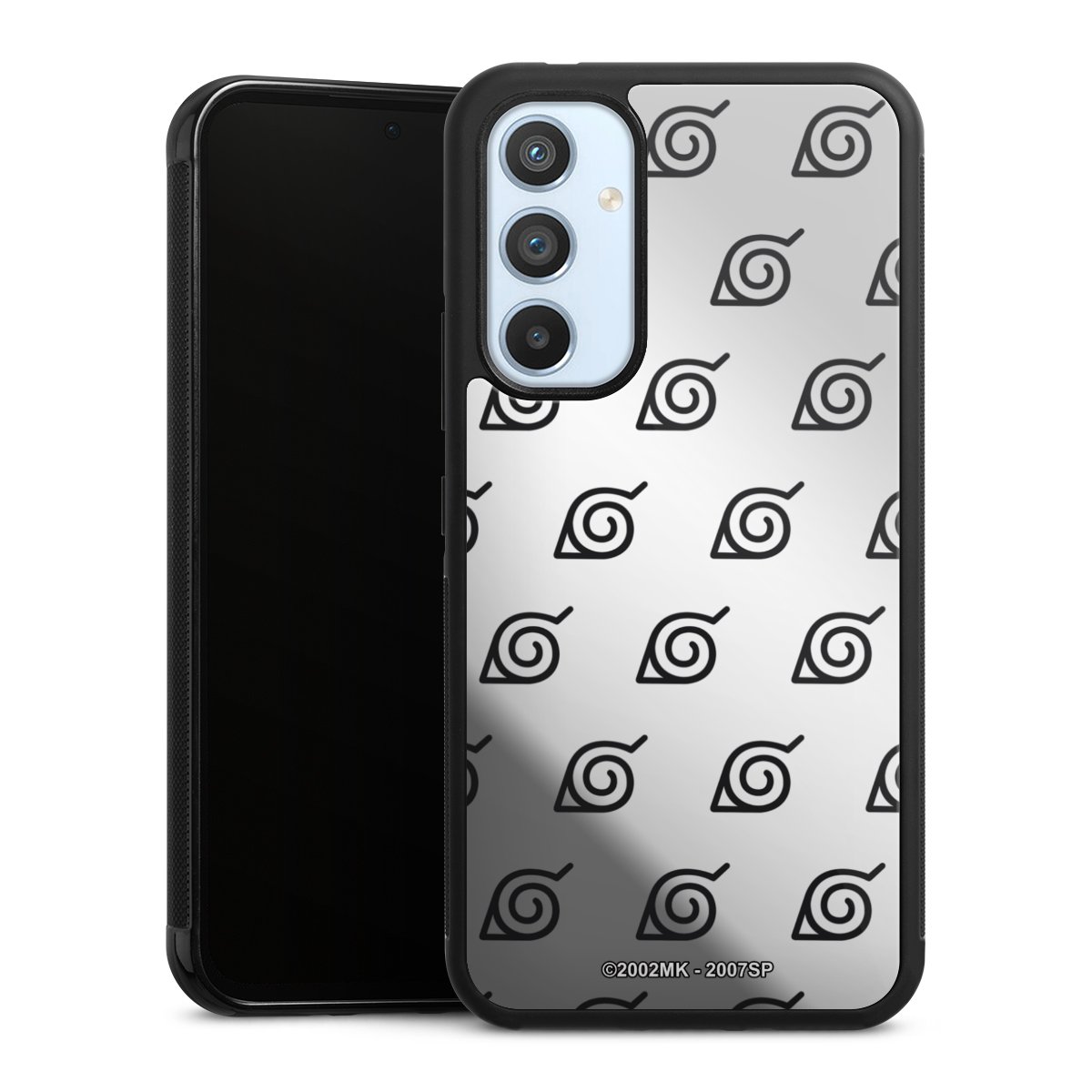Konoha Pattern Noir sur Fond Transparent