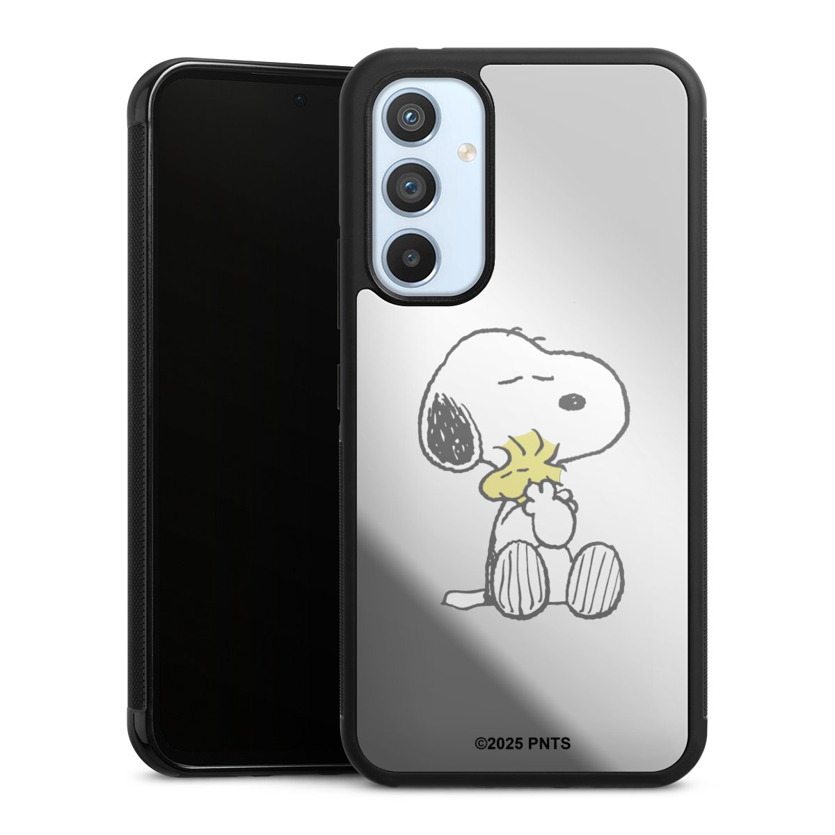 Snoopy And Woodstock Cuddling transparent