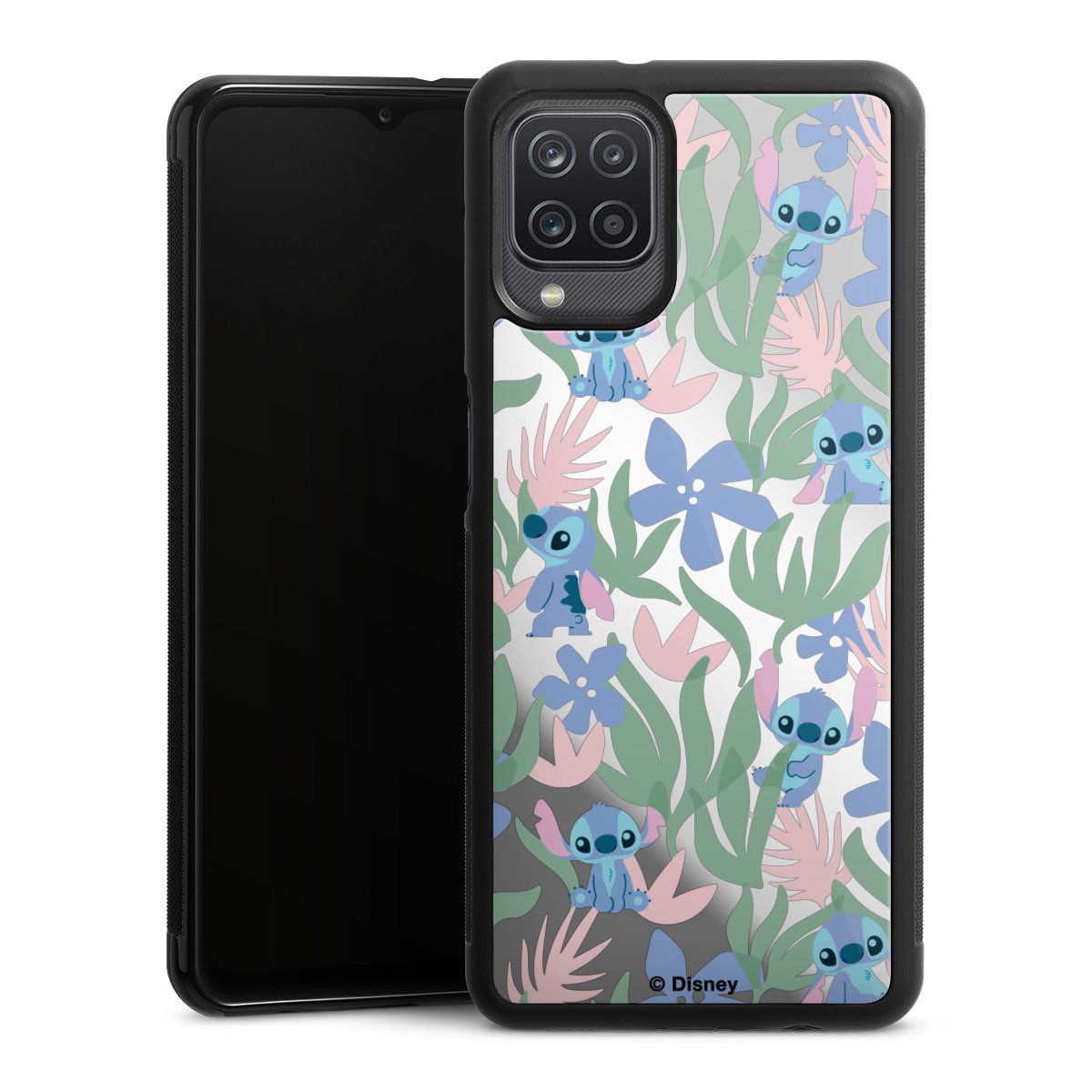 Floral Pattern Stitch Transparent