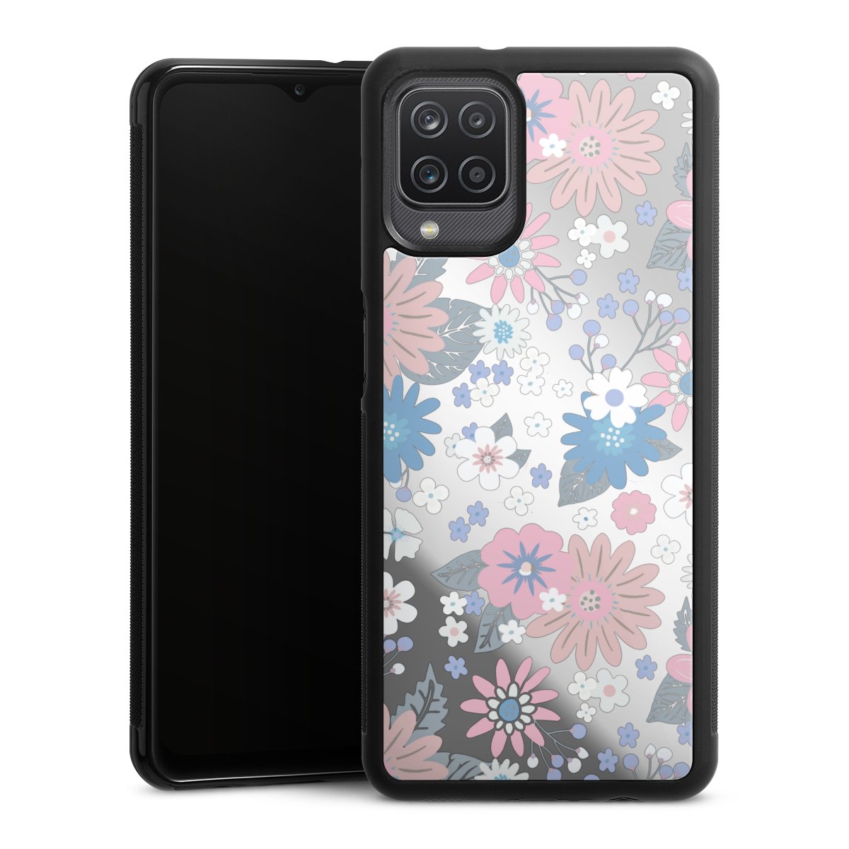 Wildflower Pattern Illustration Pastell Transparent