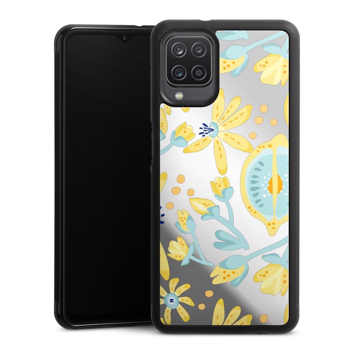 Lemon Summer Pattern Transparent Yellow
