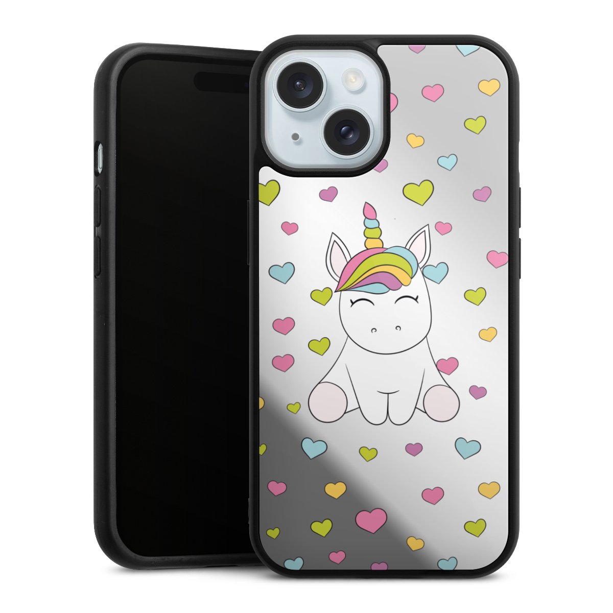 Unicorn Love Pattern zonder Achtergrond