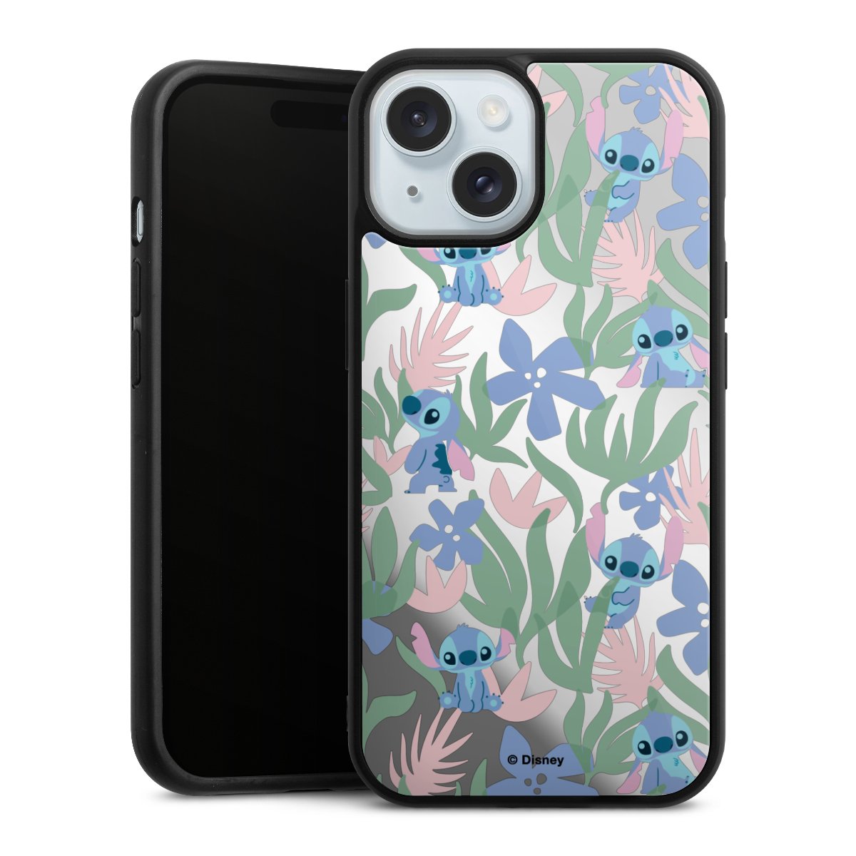 Floral Pattern Stitch Transparent