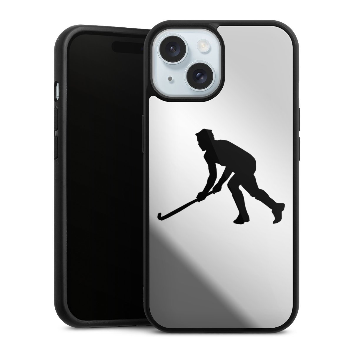Hockey giocatore trasparente