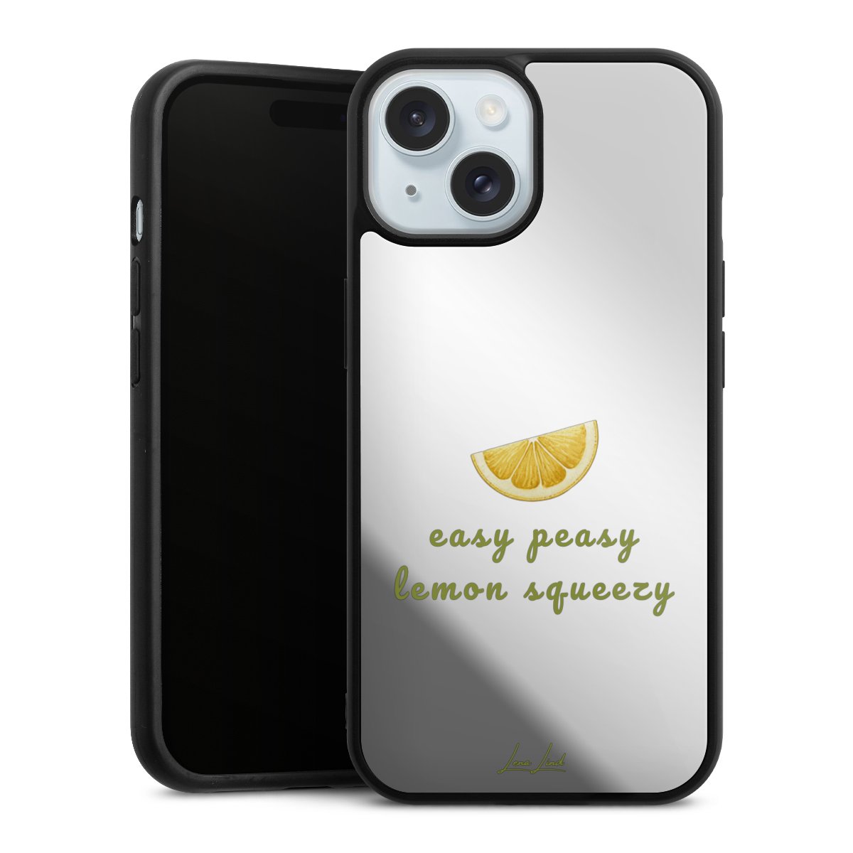 Easy Peasy Lemon Squeezy Dotted Transparent