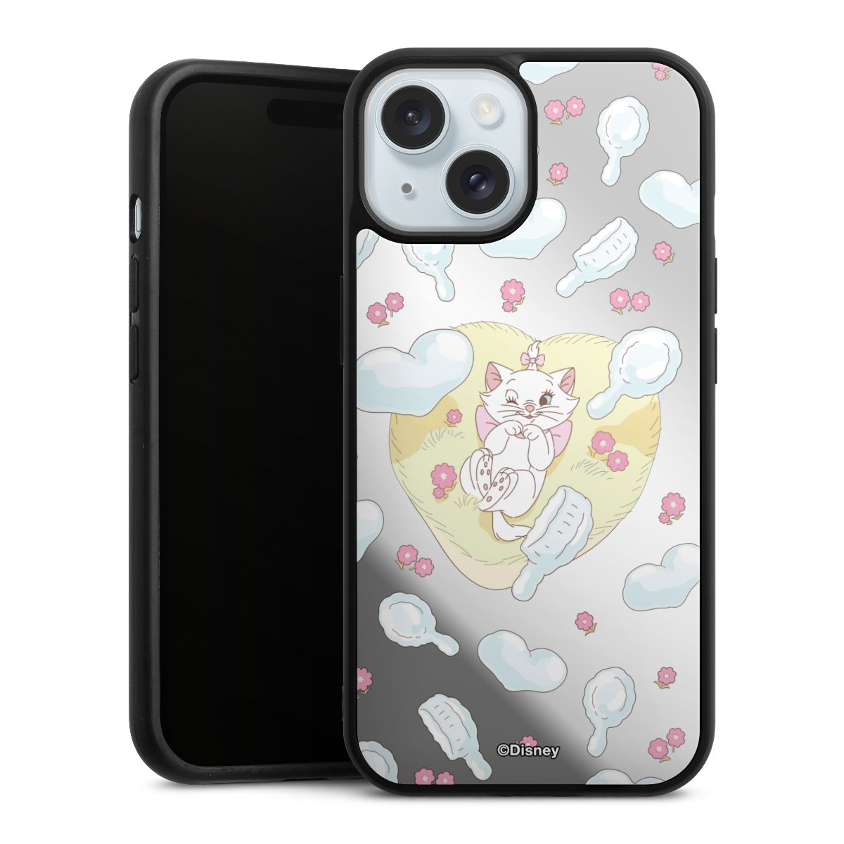 Aristocats Marie Hearts Yellow Transparent