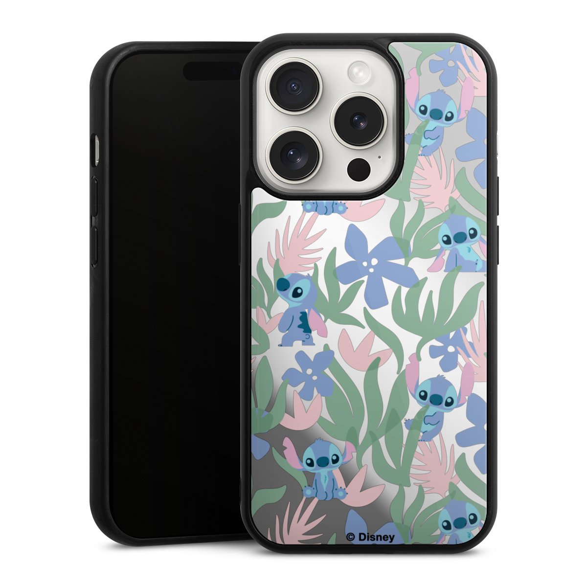 Floral Pattern Stitch Transparent