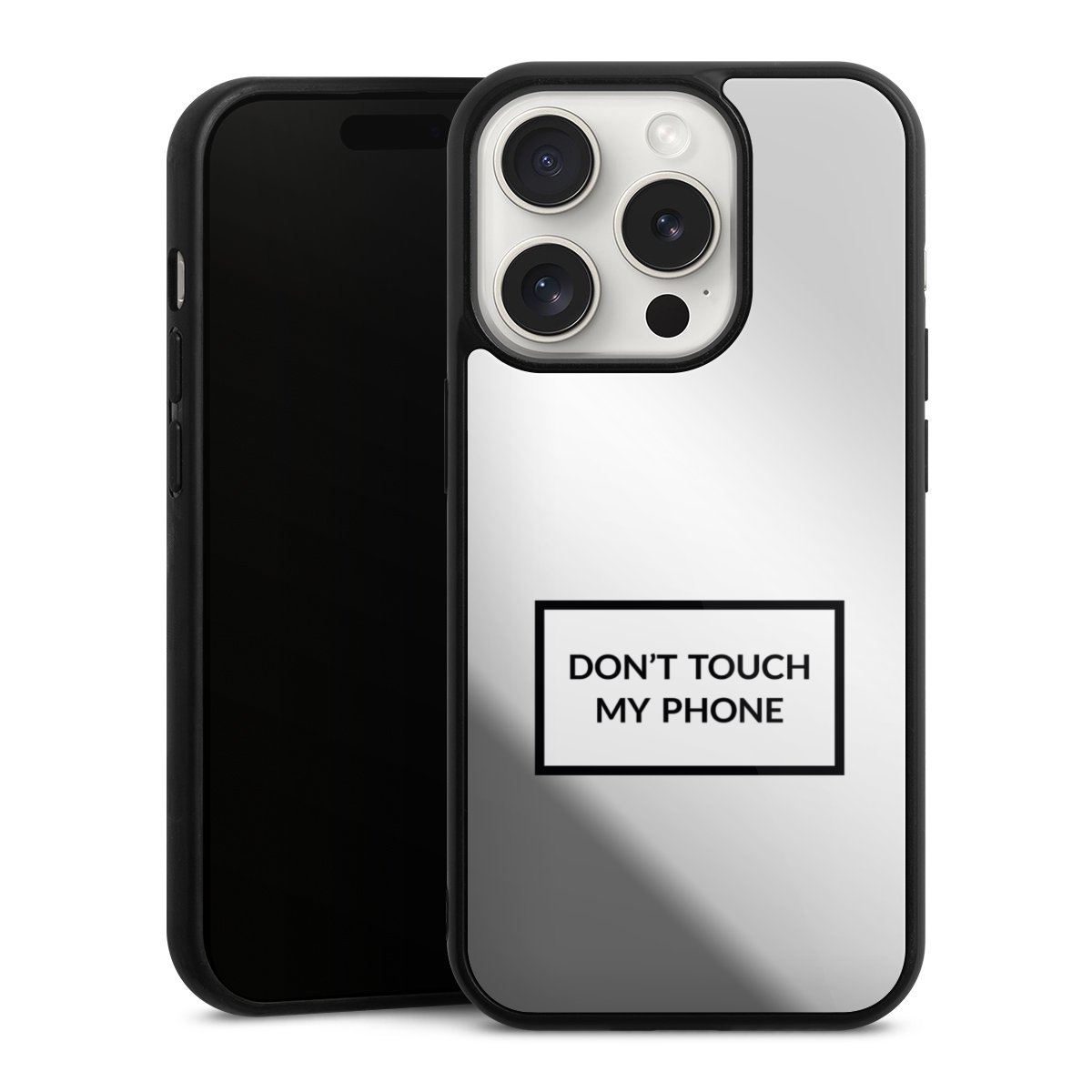 Do Not Touch My Phone Transparent