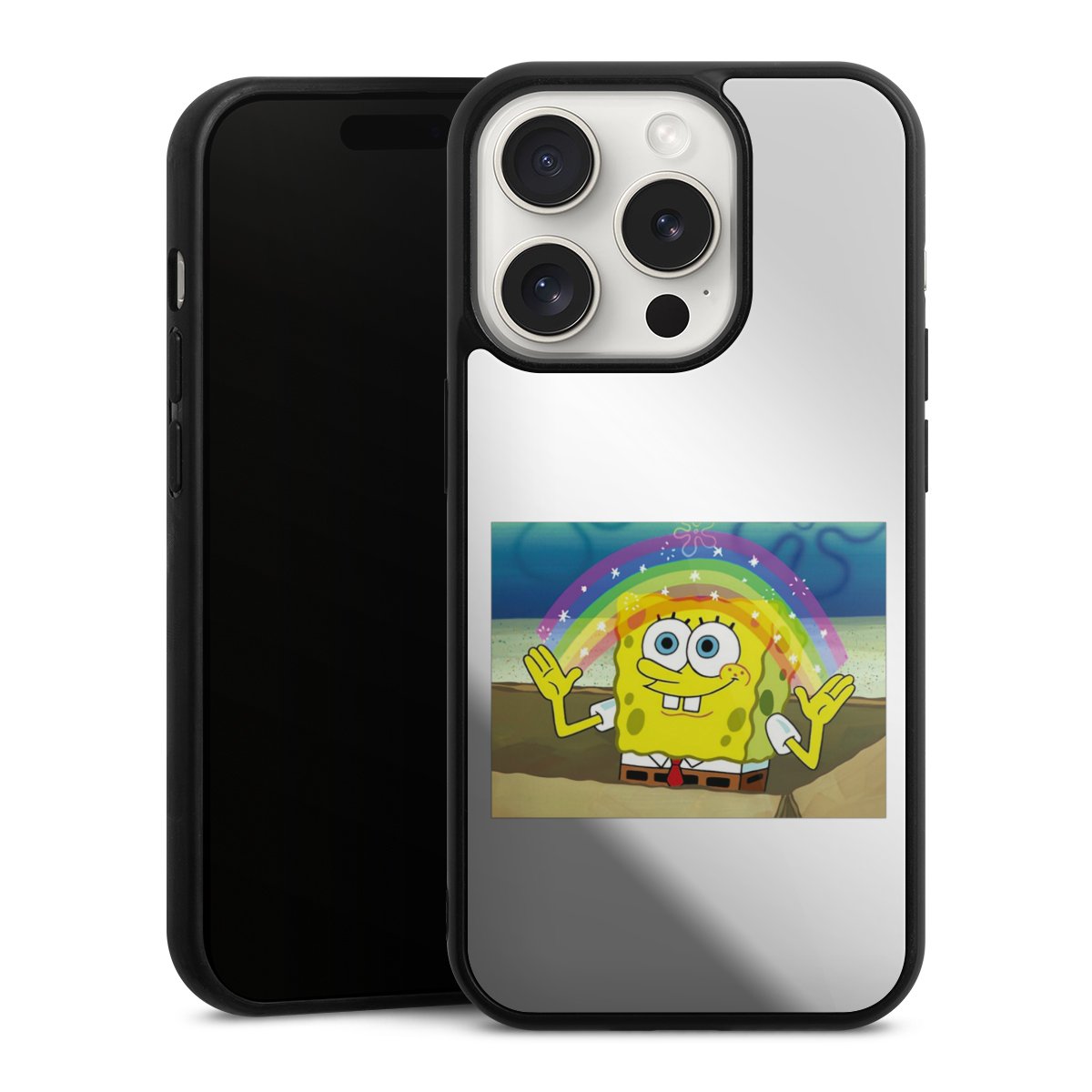 Spongebob - Meme arcobaleno trasparente