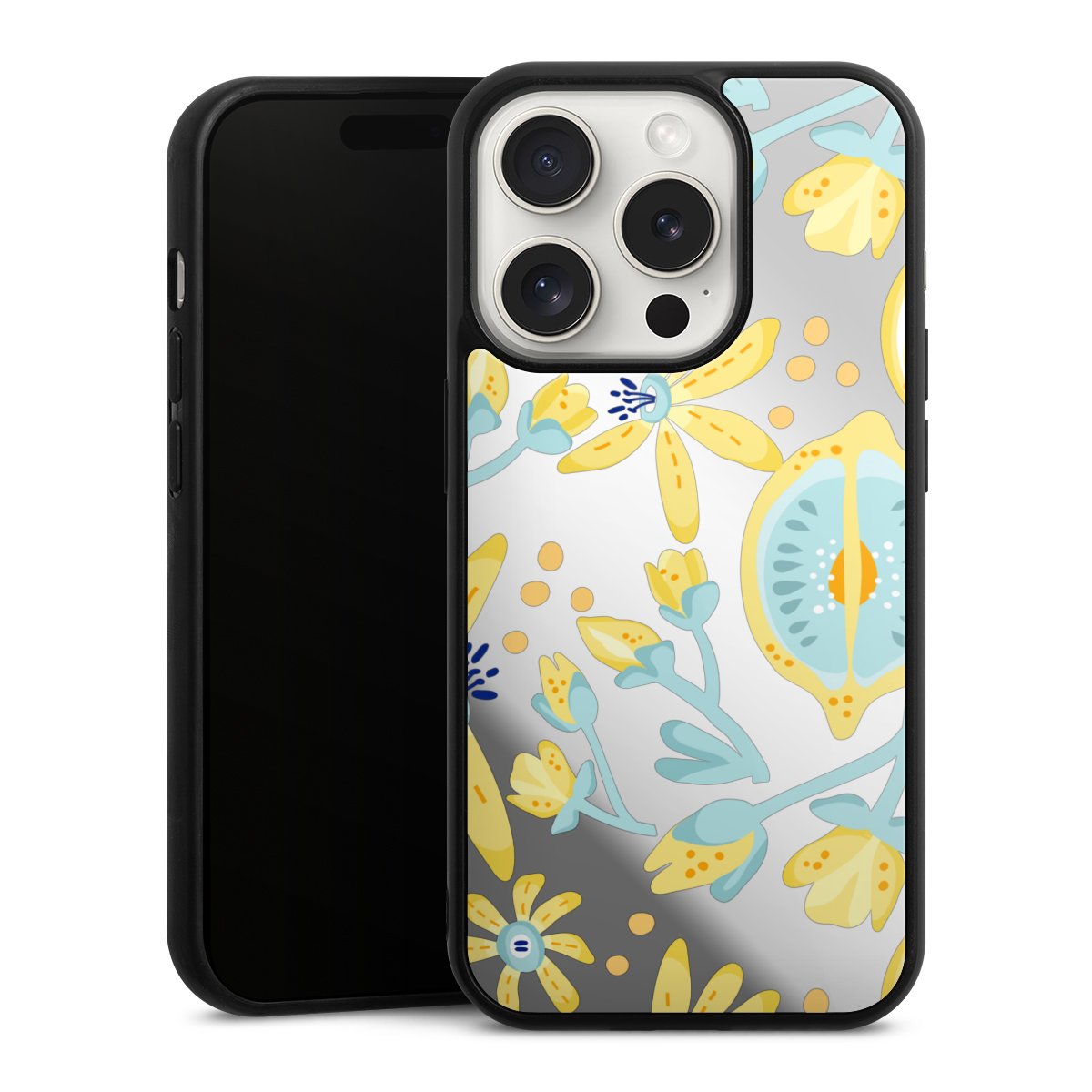 Lemon Summer Pattern Transparent Yellow