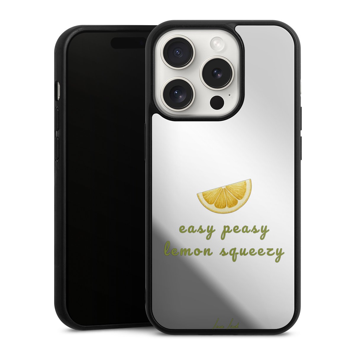 Easy Peasy Lemon Squeezy Dotted Transparent