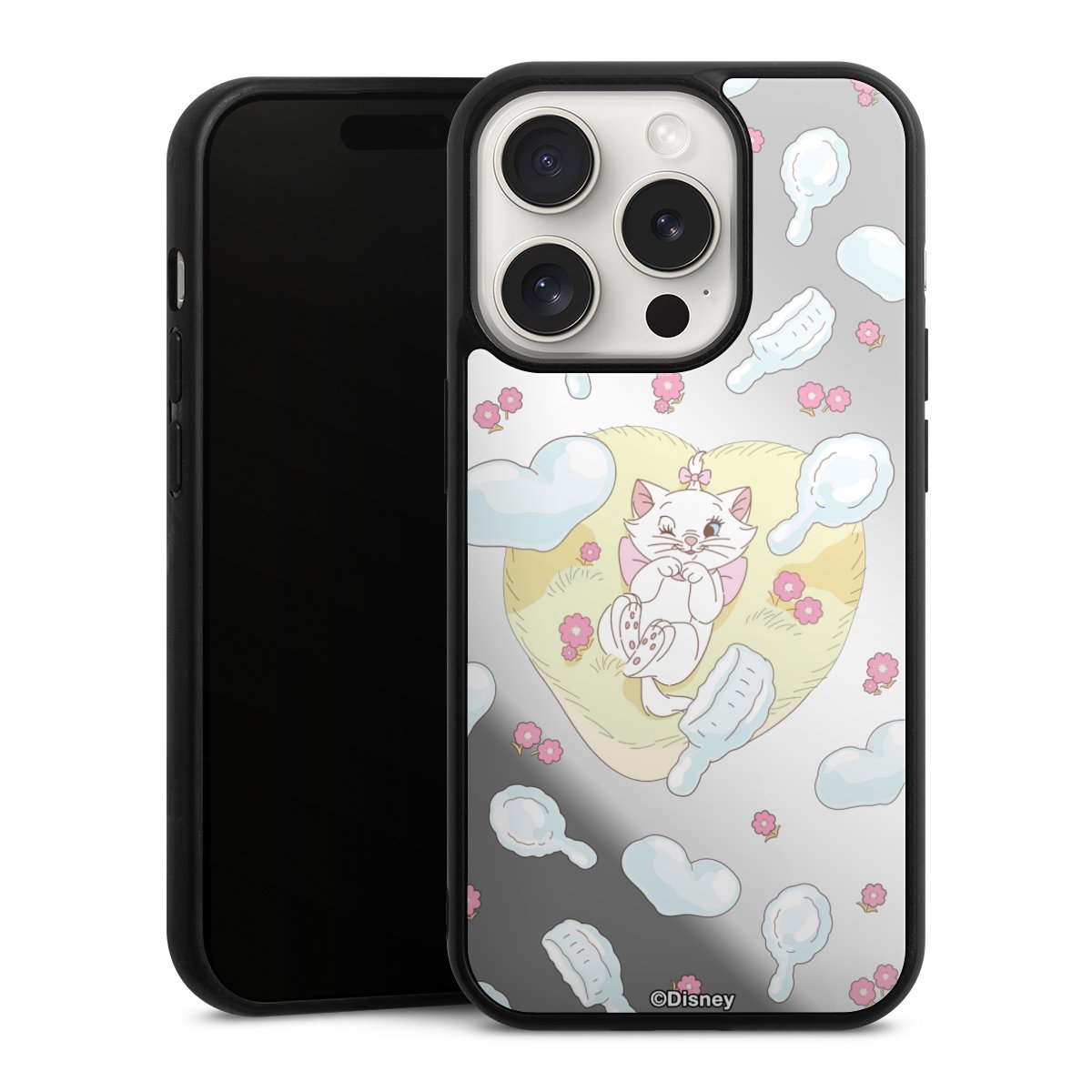 Aristocats Marie Hearts Yellow Transparent