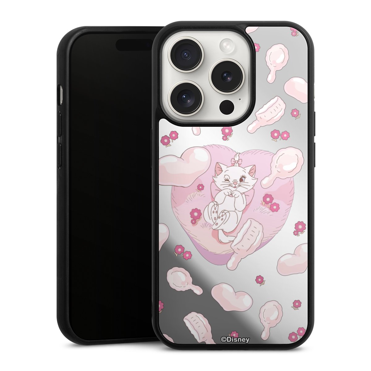 Aristocats Marie Hearts Pink Transparent