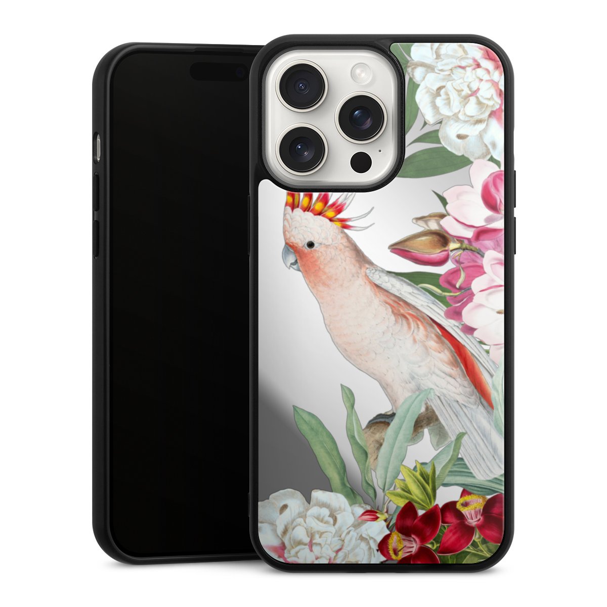 Pappagalli e fiori