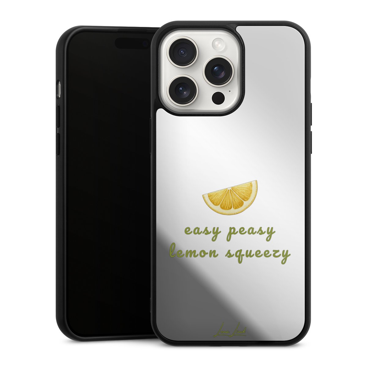 Easy Peasy Lemon Squeezy Dotted Transparent