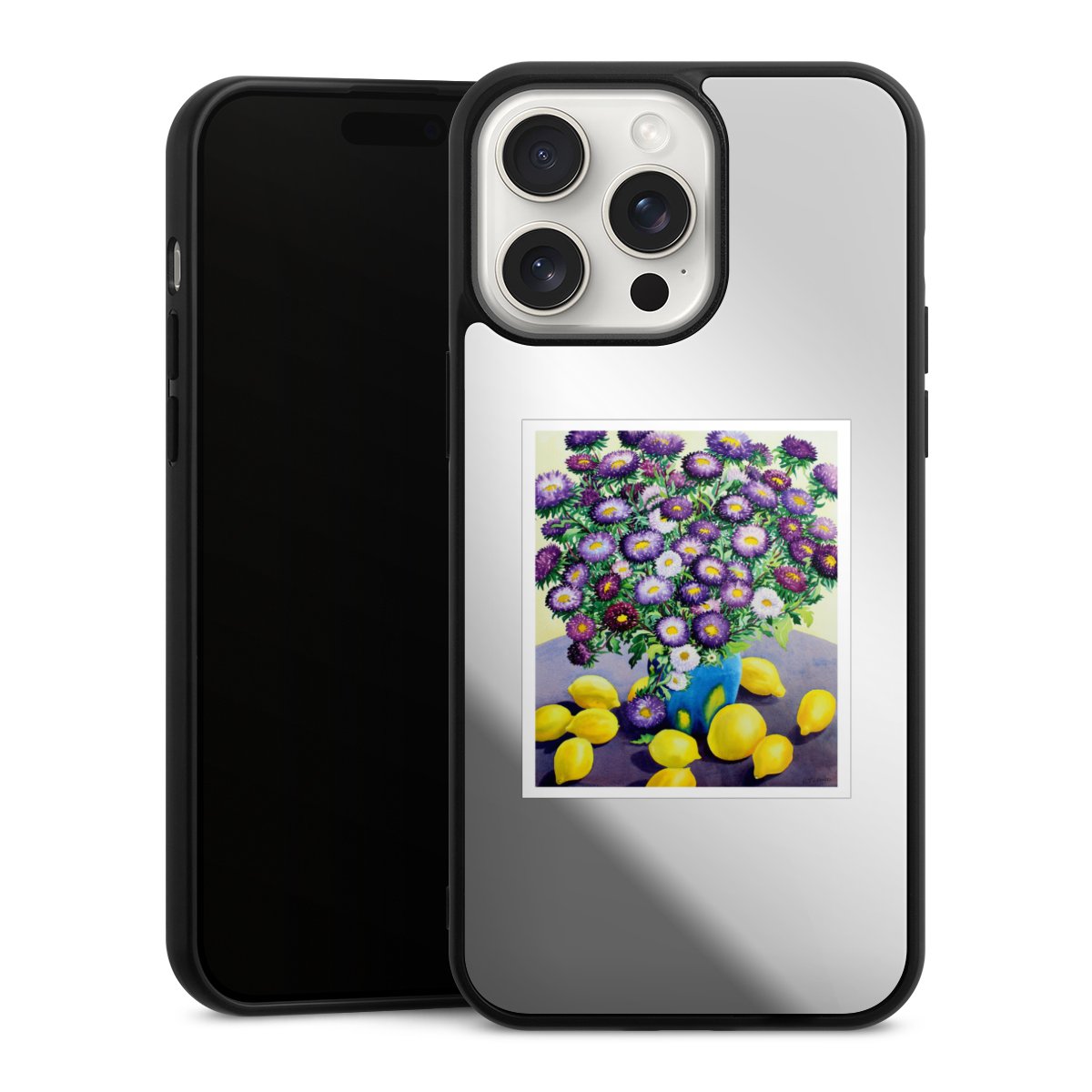 Purple Asters and Lemons by Christopher Ryland