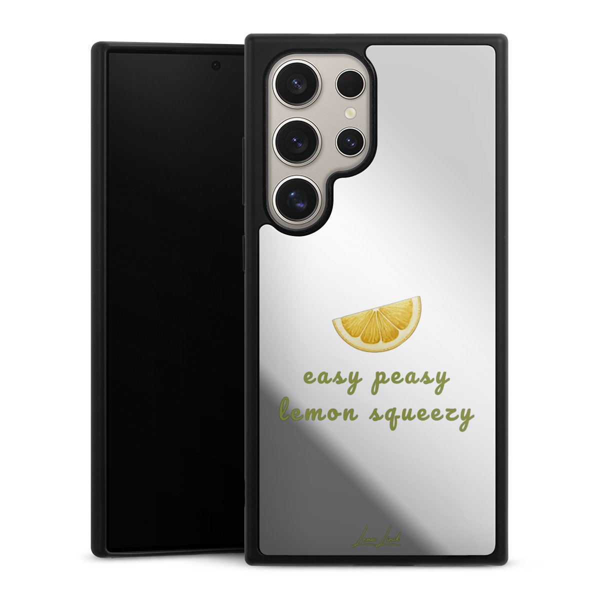 Easy Peasy Lemon Squeezy Dotted Transparent