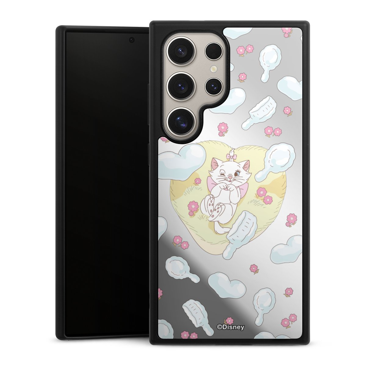 Aristocats Marie Hearts Yellow Transparent