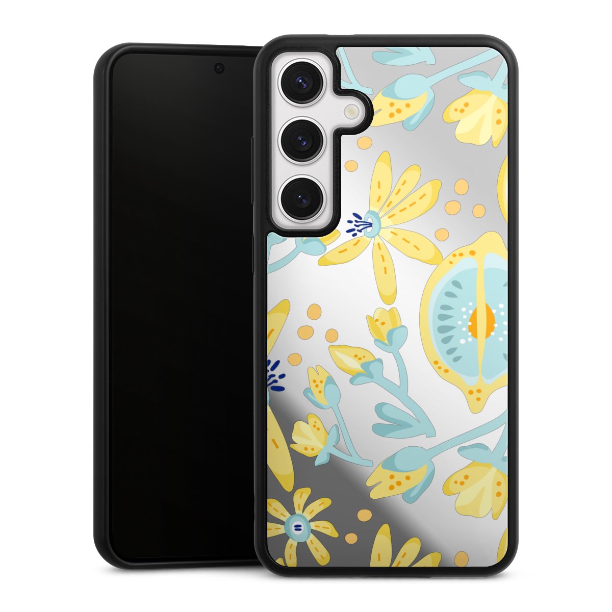 Lemon Summer Pattern Transparent Yellow