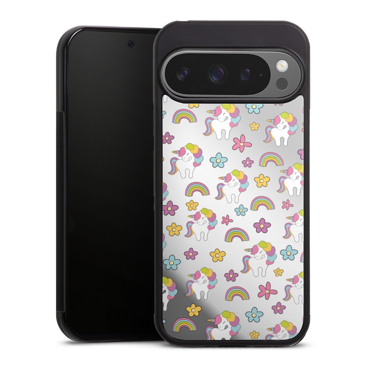 Unicorn Rainbow Pattern zonder Achtergrond
