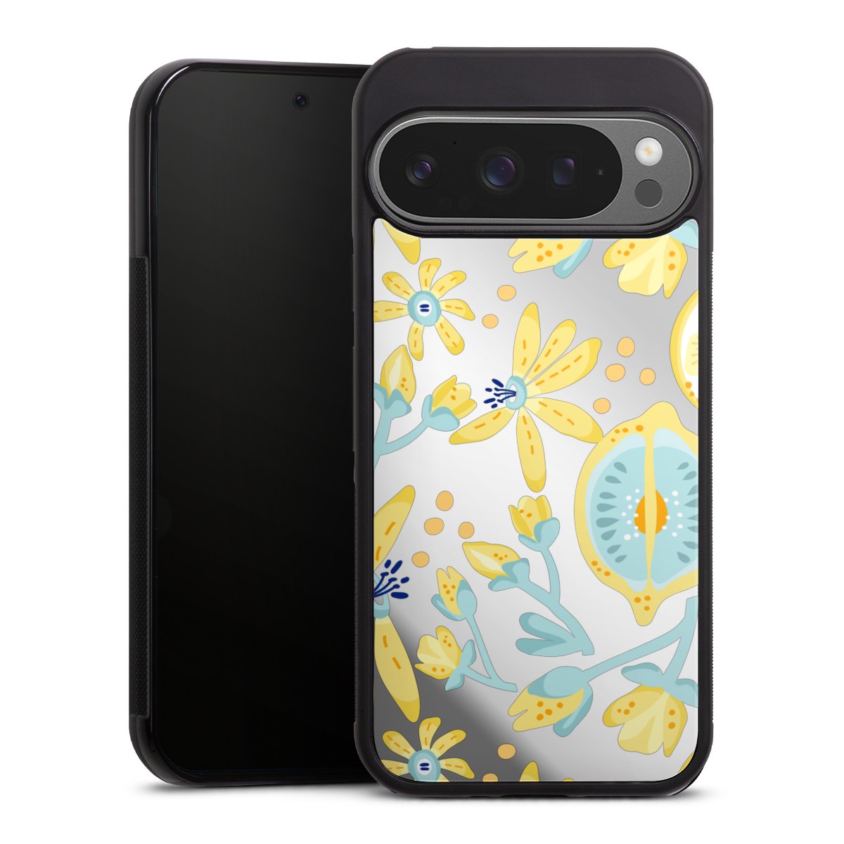 Lemon Summer Pattern Transparent Yellow