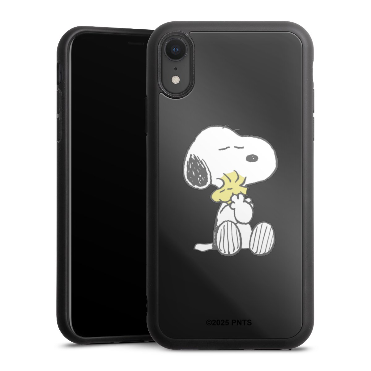 Snoopy And Woodstock Cuddling transparent