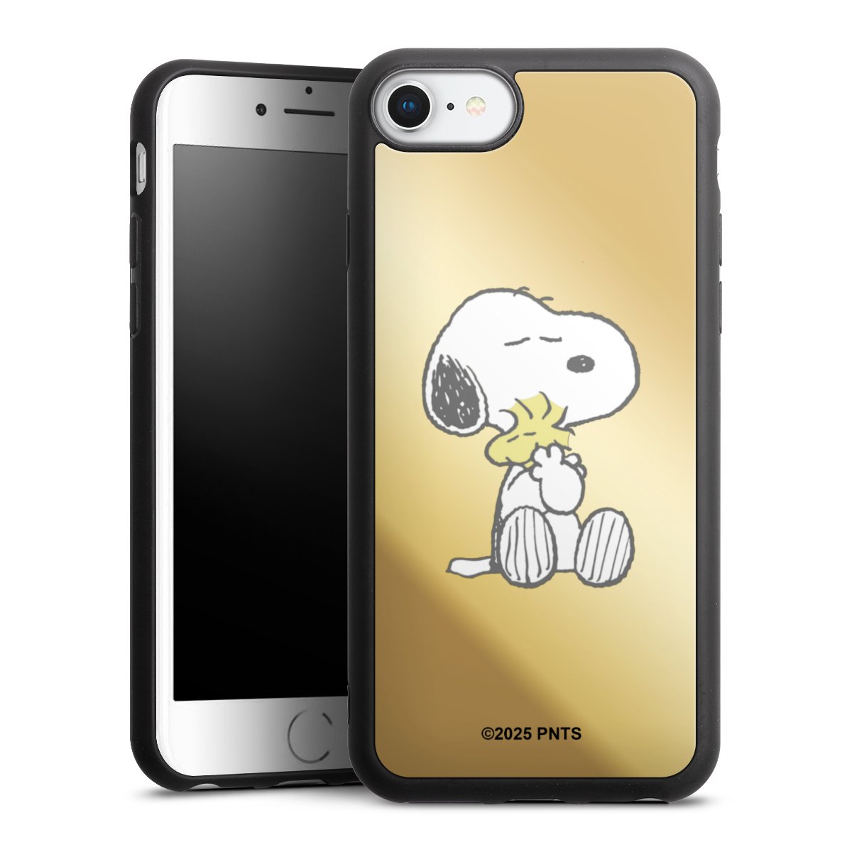 Snoopy And Woodstock Cuddling transparent