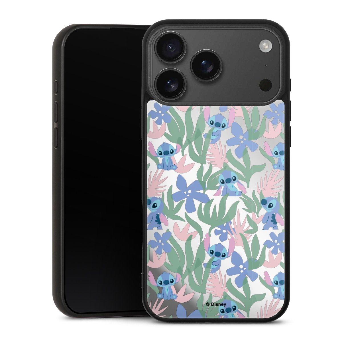 Motif floral Stitch Transparent