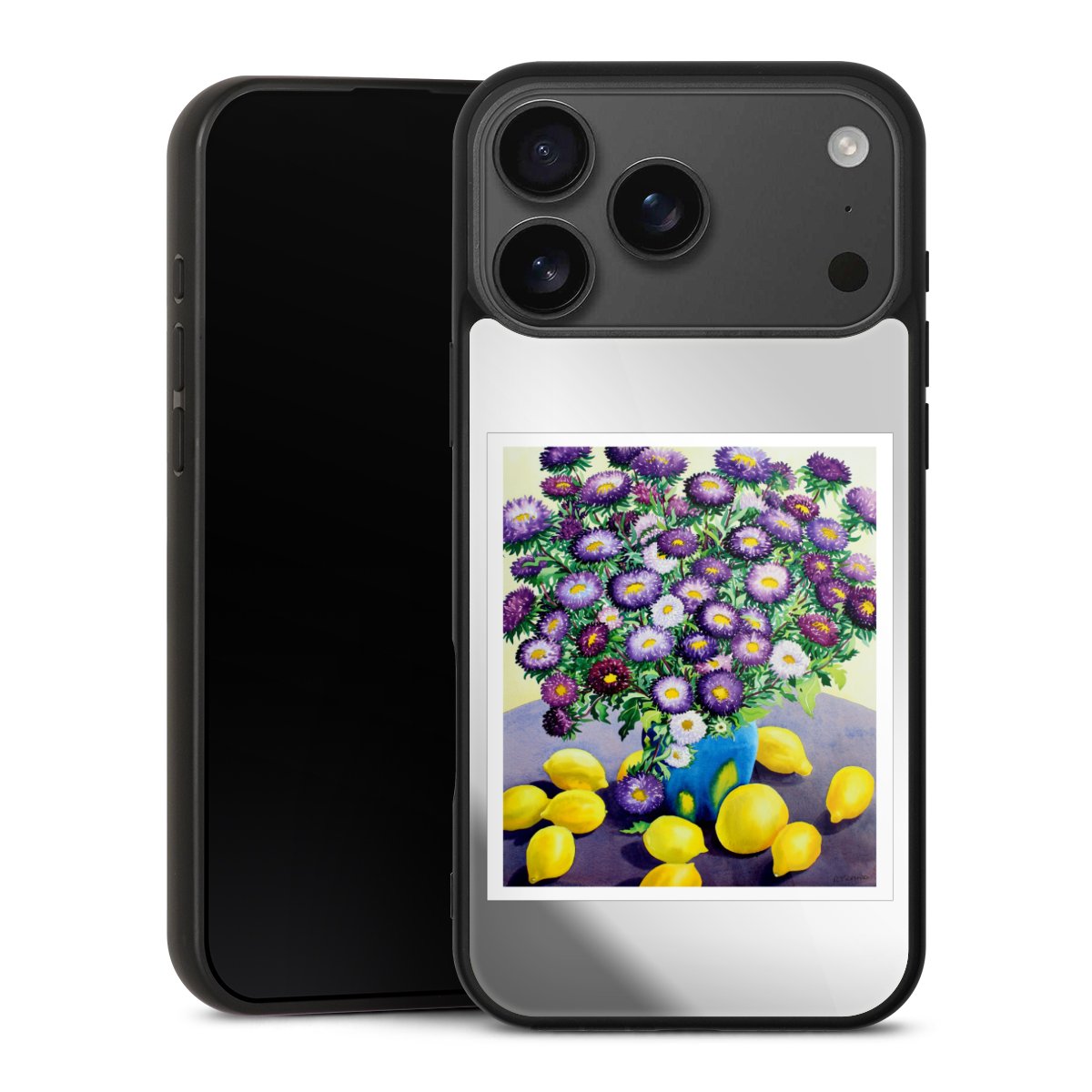 Purple Asters and Lemons by Christopher Ryland