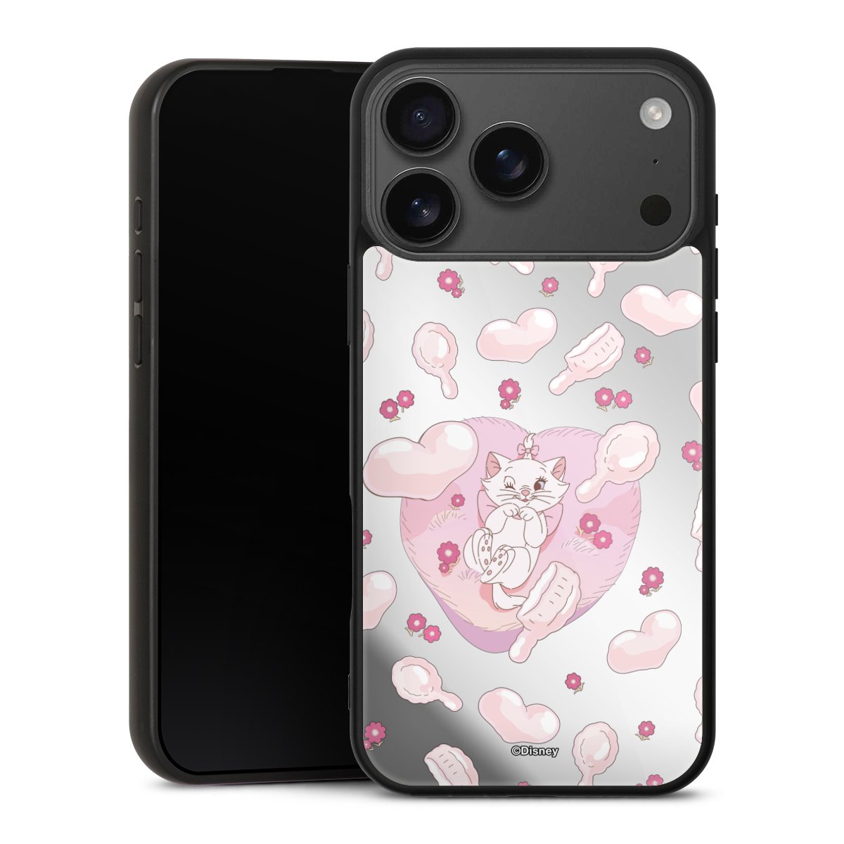 Aristocats Marie Hearts Pink Transparent