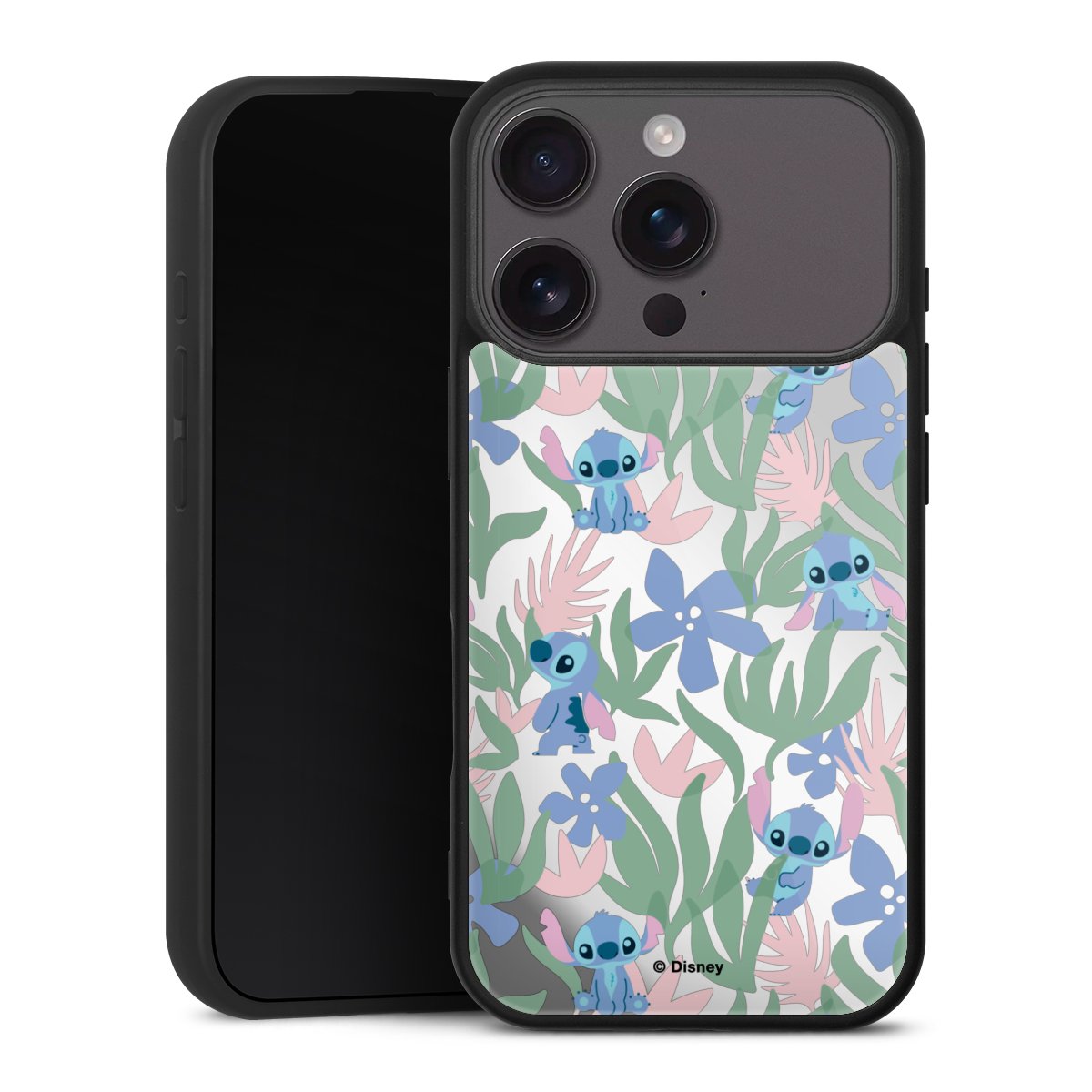 Motif floral Stitch Transparent