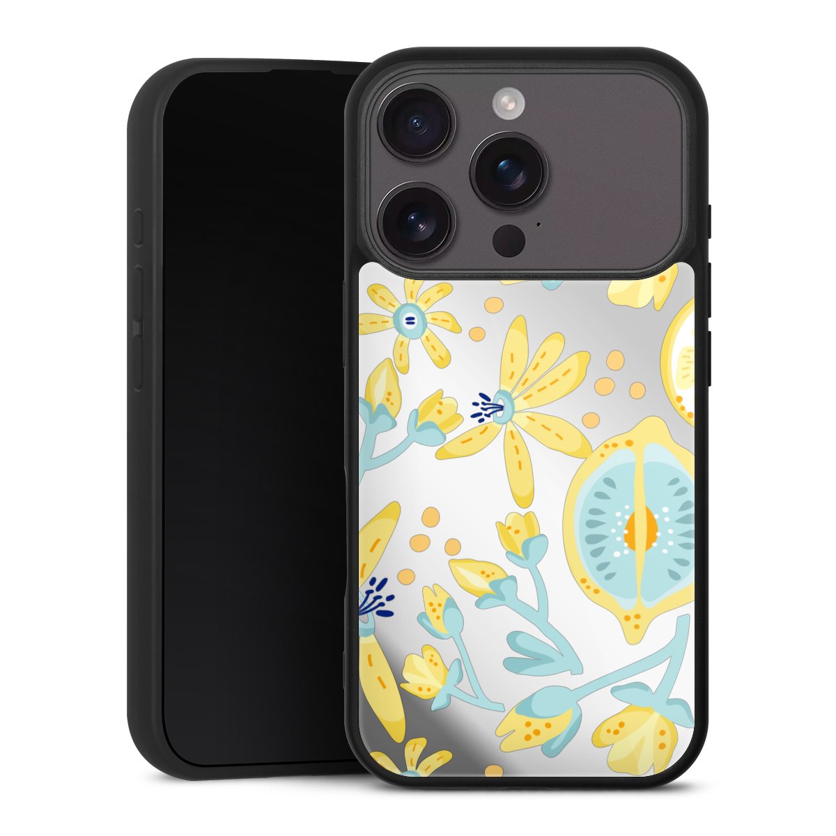 Lemon Summer Pattern Transparent Yellow