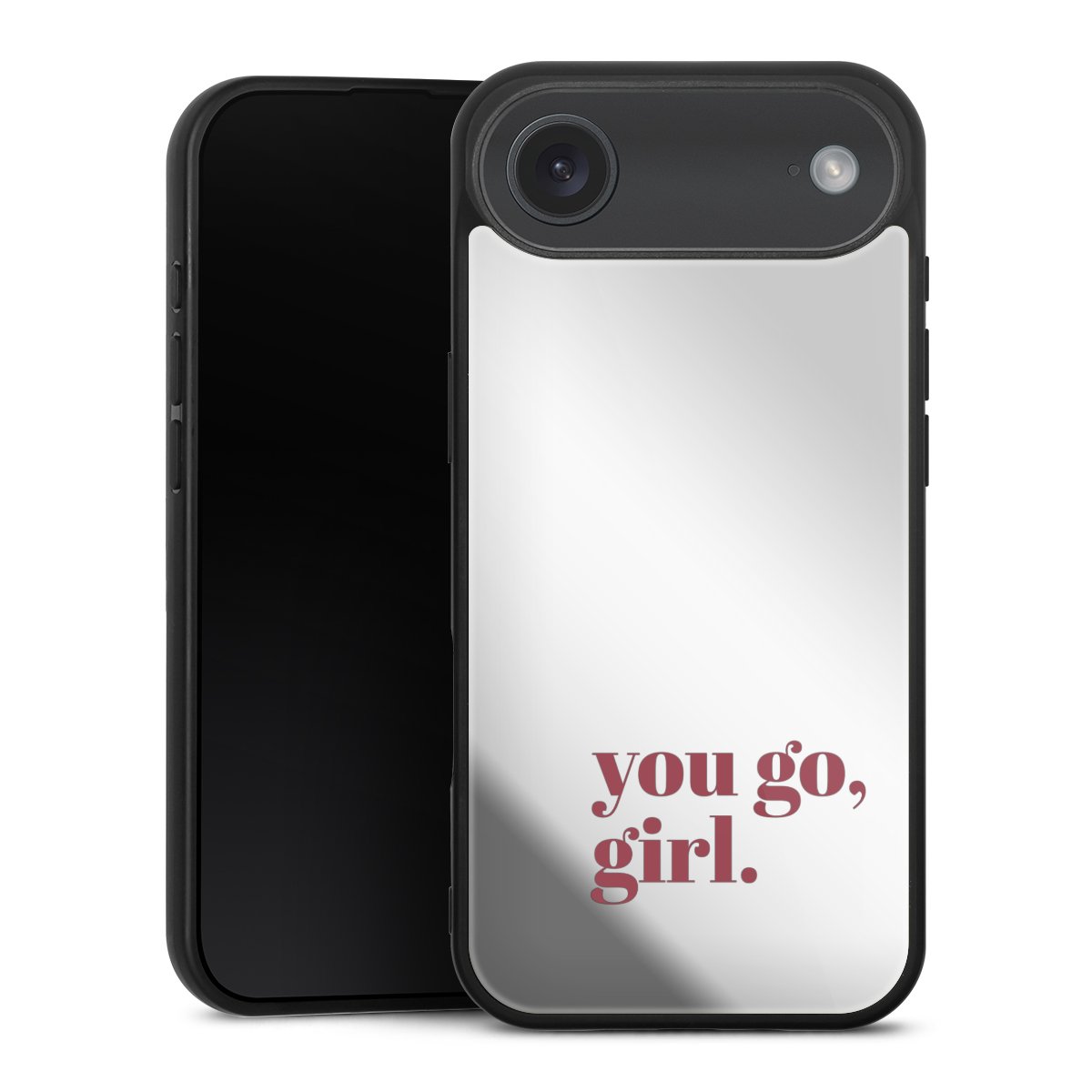 You Go Girl Rosa Transparent