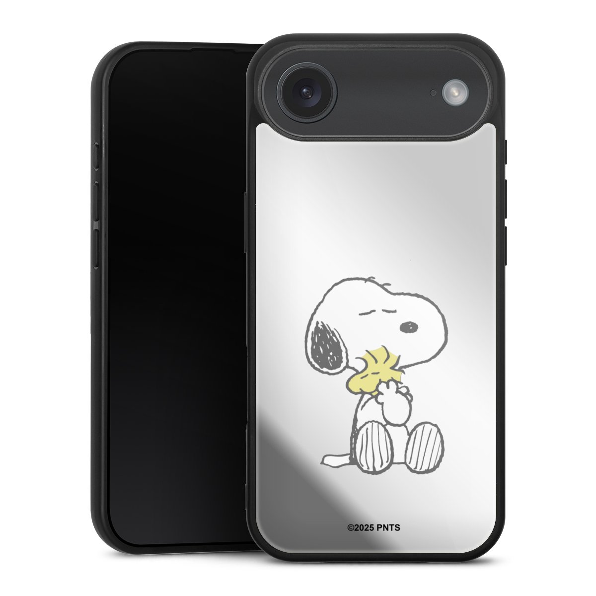 Snoopy And Woodstock Cuddling transparent