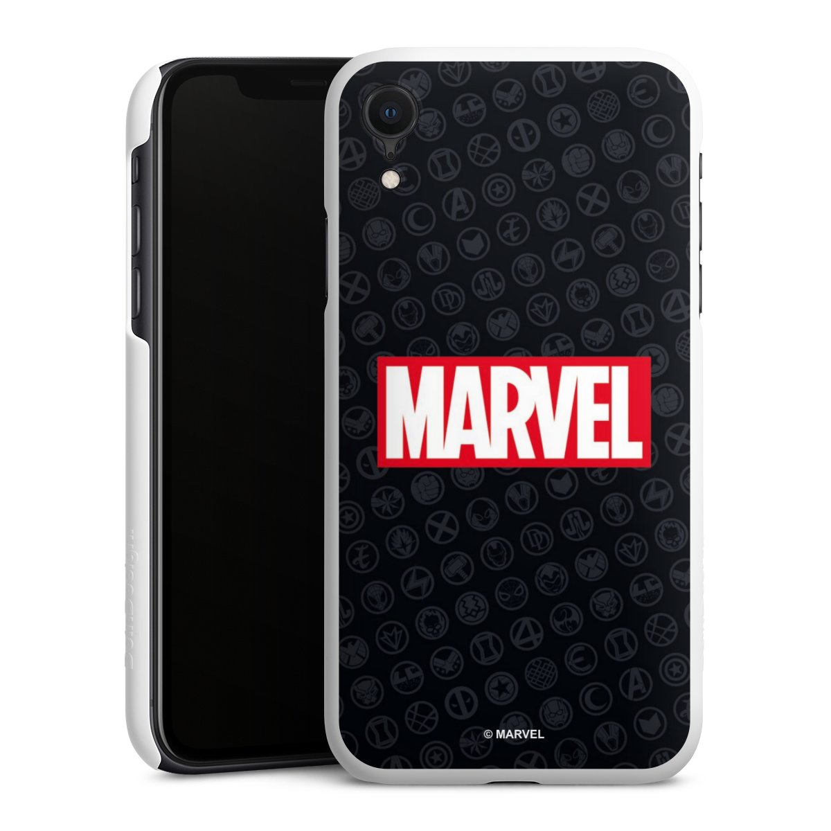 Marvel Logo Black Red 