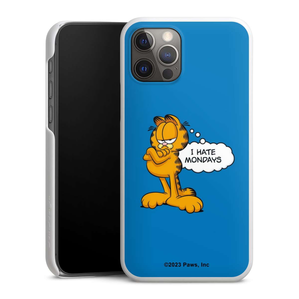 Garfield I Hate Mondays Blau